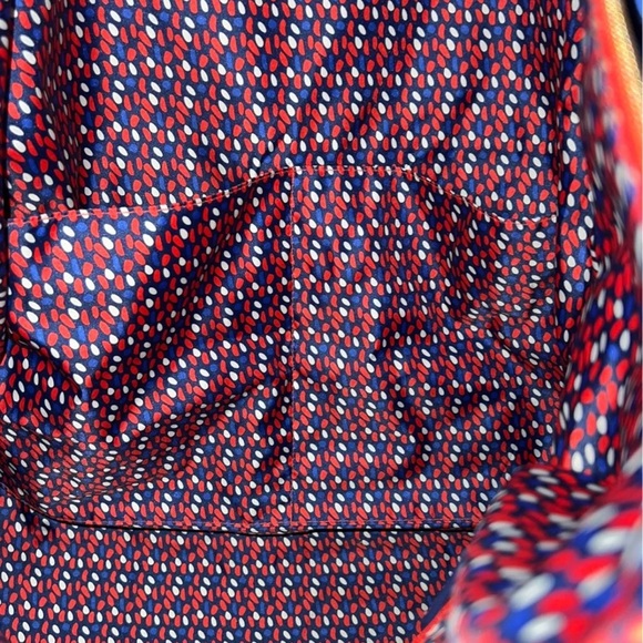 Vera Bradley duffle travel bag in cobalt stripe - Picture 3 of 6